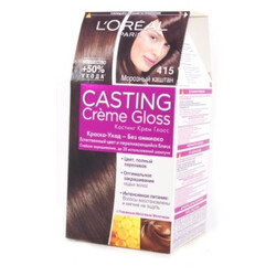 L`Oreal. Краска для волос CASTING Creme Gloss тон 415  1шт (3600521119525)