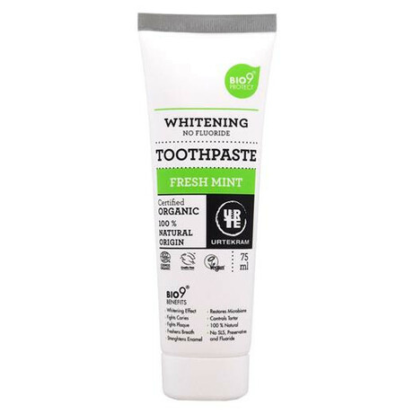 Urtekram. Зубна паста Green Matcha Органічна Свіжа м'ята 75 мл(5765228836095)