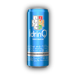IdrinQ. Напиток безалког.витаминизированный "Сила мысли", 330 мл (42356332)