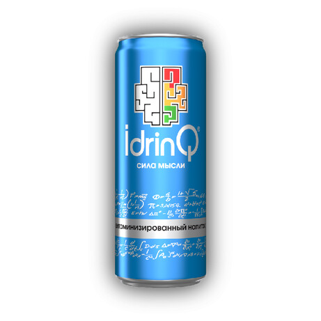 IdrinQ. Напиток безалког.витаминизированный "Сила мысли", 330 мл (42356332)