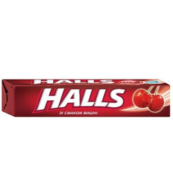 Halls. Леденцы со вкусом вишни 25,2 гр ( 7622210673985)