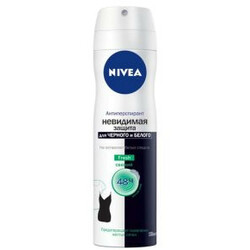 Nivea. Дезодорант-спрей Fresh НевидЗащ для черн-білий 150 мл   (4005900379030)