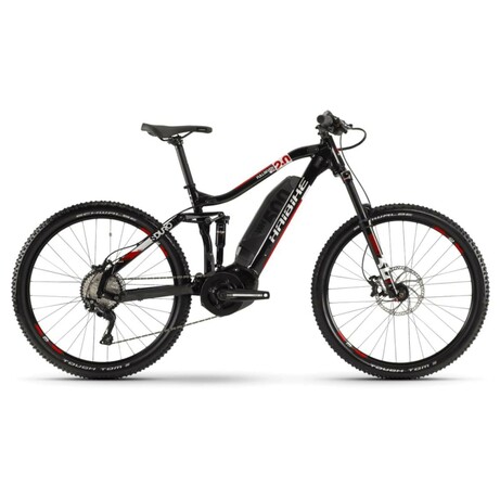 Haibike. Электровелосипед SDURO FullSeven LT 2.0 500Wh 10 s. Deore 27.5", рама S, черно-бело-красный