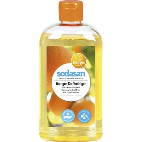 Sodasan. Засіб миючий універсальне Orange для видалення жиру 0,5л( 4019886001403)