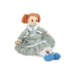Lava. М'яка іграшка Лялька Настя з ситцевій сукні(LF1148)
