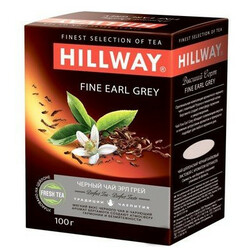 Hillway. Чай черный Hillway Fine Earl Grey 100 г (8886300990065)