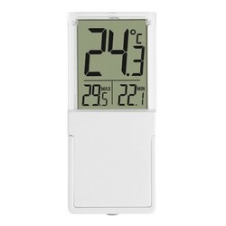 TFA . Термометр оконный цифровой "Vista", на липучке, 90х40х18 мм (301030)