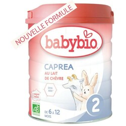 BABYBIO. Органічна суміш з козиного молока BabyBio Caprea - 2 від 6 до 12 мес 800 гр(3288131580524)