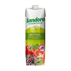 Sandora. Сок Essentials Фитнес, Томатный с базиликом 0,5л(9865060034010)