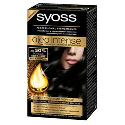 Syoss. Фарба для волосся Syoss Oleo Intense 1-10 Глибокий чорний   (4015000999120)