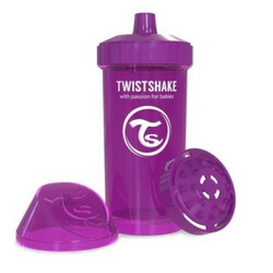 Twistshake. Детская чашка 360мл, фиолетовая (24905)