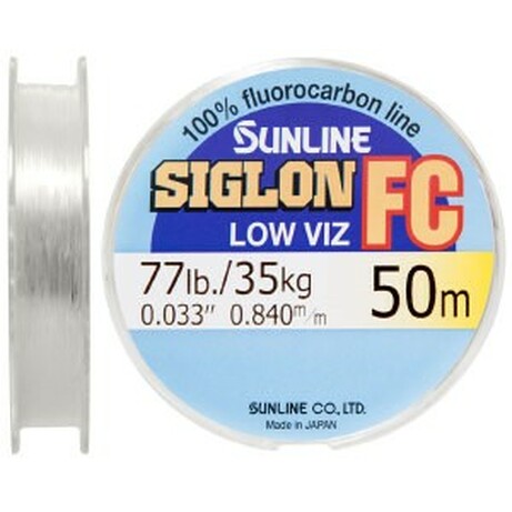Sunline .  Флюорокарбон SIG-FC 50m 0.84mm 35.0kg поводковый (1658.05.36)