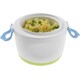 Chicco.Набор термостойких контейнеров Easy Meal с ложкой Зеленый с белым (8058664052240)