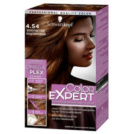 Schwarzkopf. Color Expert Фарба для волосся 4-54 Золотистий Каштановий 166,8 мл 1 шт   (4015100197617)
