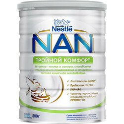 Nestle. Суміш NAN Потрійний комфорт, 800 р.(447904)