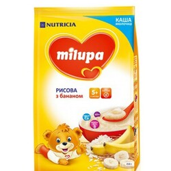 Каша Milupa молочна Рисова з бананом(5m+) 210г(5900852930027)