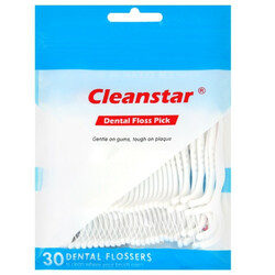 Без ТМ. Нитка зубна Cleanstar 30шт/уп(0260004135553)