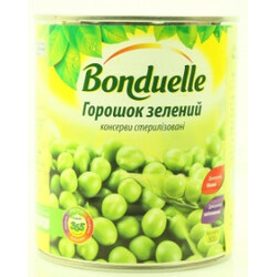 Bonduelle. Горошек зеленый 800гр (3083680995009)