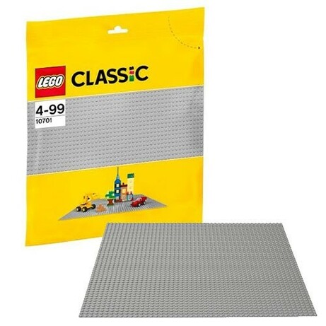 Lego.  Конструктор Сіра базова пластина 1 деталей(10701)