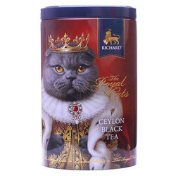 Richard . Чай черный Richard Royal Cats листовой 80 г (4823063703819)