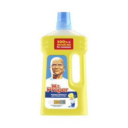 MR PROPER.Жидкое моющее средство для уборки пола и стен Лимон 1л (4084500644762)