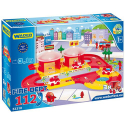 Wader.Детский игровой набор Пожарная станция Kid Cars 3D 3,1 м (5900694533103)