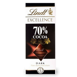 Lindt. Шоколад  швейцарский 70% какао 100г ( 73046920028003)