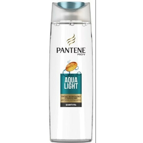Pantene. Легкий питательный шампунь "Aqua Light", 400 мл (696381)