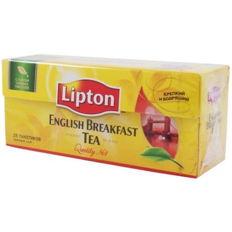 Lipton. Чай черный Lipton English Breakfast байховый 25*2г-уп(4823084200144)