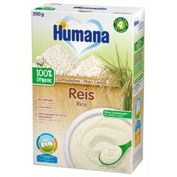 Humana. Каша безмолочная органическая рисовая, 200г, с 6-х мес. (4031244775665)