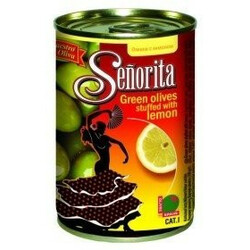 Senorita. Оливки Испанские с лимоном 280г (8436024295276)
