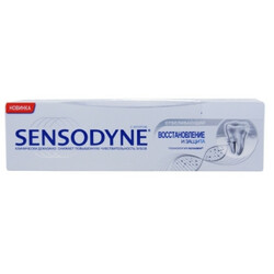 Sensodyne . Паста зубная Отбеливающий Восстановление и защита  75мл (4820127150213)