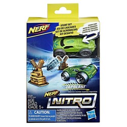 Hasbro. Автотрек Nerf Nitro Перешкода і машинка(5010993522361)