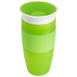 Munchkin. Чашка-непроливайка Miracle 360° Sippy 414 мл, зеленая (2900990764020)