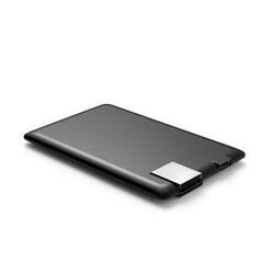 Xoopar. Внешн. портат..аккум. батарея XOOPAR - POWER CARD (Li-Pol,1300мА*ч,черн.,microUSB-USB-каб, L