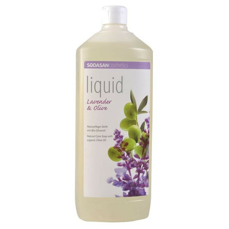 Sodasan. Органическое жидкое мыло Sodasan Lavender-Olive 1 л  (079167)
