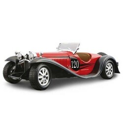 Bburago. Авто-конструктор Bugatti Type 55 (1932) (красный 1:24) (18-25035)