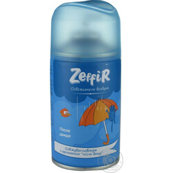 Zeffir. Освежитель После дождя сменный баллон 250мл (4820182782978)