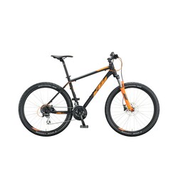 KTM . Велосипед CHICAGO DISC 27", рама M, чорно-помаранчевий, 2020(9008594419650)