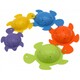 Baby Team. Набір іграшок для ванни "Веселі черепашки", 5шт, 12мес(8855)