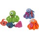Baby Team. Набор игрушек для ванны "Подводный мир", 10мес+ (9005)