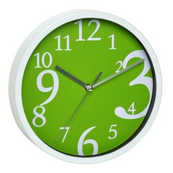 TFA. Часы настенные стрелочные Dostmann зеленые (60303404)