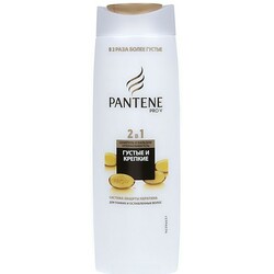 Pantene. Шампунь+ бальзам Pantene PRO - V 2 в 1" Густі і міцні", 400 мл(841263)