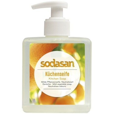 Sodasan. Органічне кухонне мило для нейтралізації запахів Sodasan, 300 мл(4019886080361)