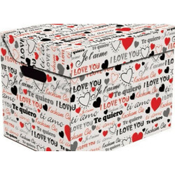 Ящик для хранен Global-Pak Love карт 34х25х26см (5904378234164)