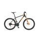 KTM . Велосипед CHICAGO DISC 27", рама S, черно-оранжевый , 2020 (9008594419643)