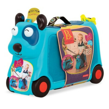 Battat. Детский чемодан-каталка для путешествий - ПЕСИК-ТУРИСТ (BX1572Z)
