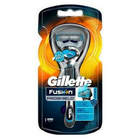 Gillette.Бритва Fusion Proshield Chill+змін касет    (7702018412846)
