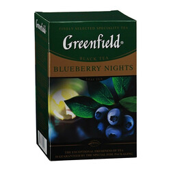 Greenfield. Чай черный Greenfield Blueberry Nights 100г (4820022865410)