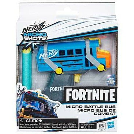 Hasbro. Игрушечное оружие Nerf Fortnite Microshots Микро баттл бас (5010993606849)